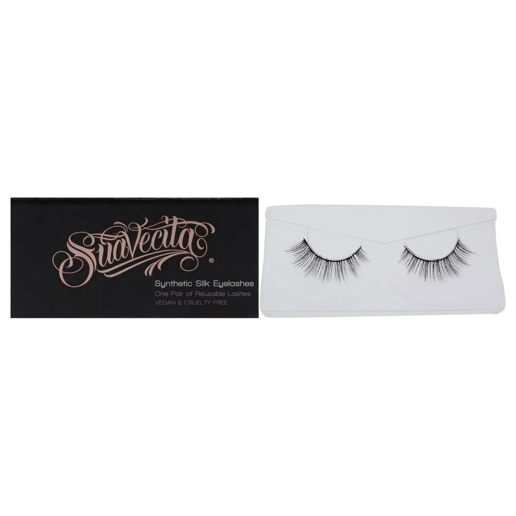 商品Suavecito|Synthetic Silk Lashes - Licorice by Suavecito for Women - 1 Pair Eyelashes,价格¥99,第1张图片