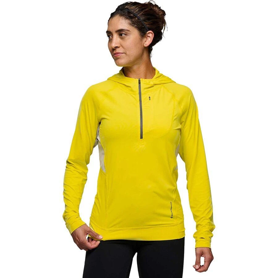 商品Black Diamond|Alpenglow Pro Hooded Top - Women's,价格¥496,第1张图片