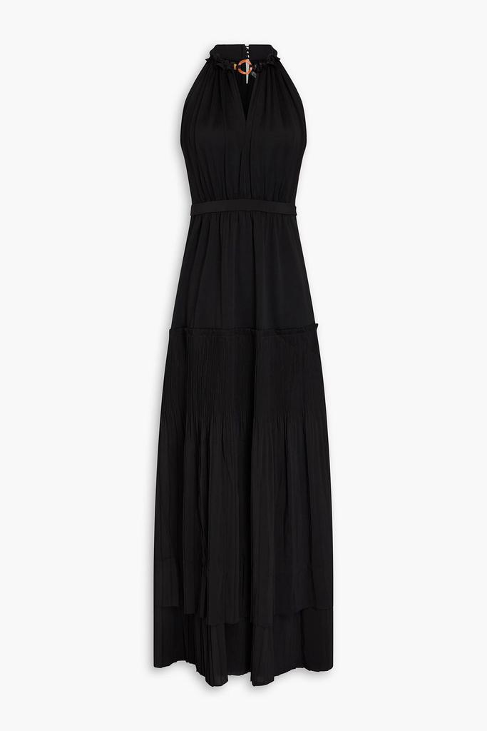 Heli Leaves Button Front Linen Midi Dress  On Sale Now with Up to 64% Off  | Discover Exclusive Deals & Savings at BeyondStyle  Authentic Farm Rio  female|dress|clothing|dresses|women with Limited-Time Discounts, Free  Shipping, and Price ...