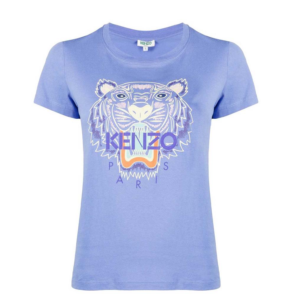Kenzo Ladies Short-sleeve Tiger Cotton T-shirt, Brand Size Medium商品第1张图片规格展示
