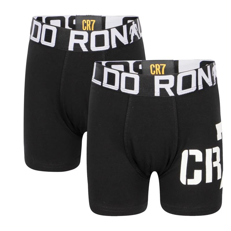 商品CR7 Cristiano Ronaldo|Logo set of boxers in black,价格¥259,第1张图片