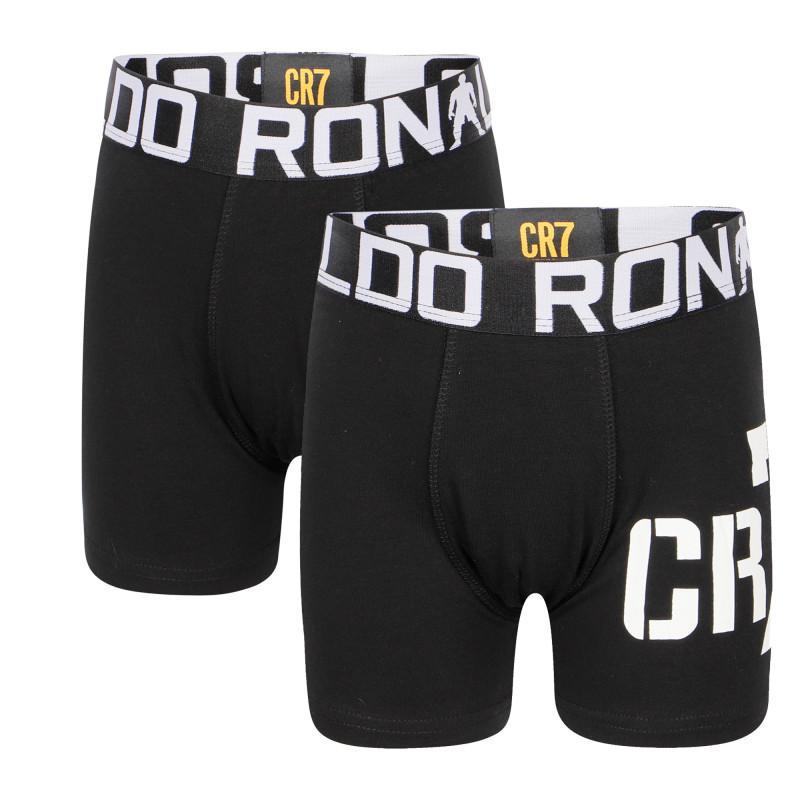 商品CR7 Cristiano Ronaldo|Logo set of boxers in black,价格¥199,第1张图片