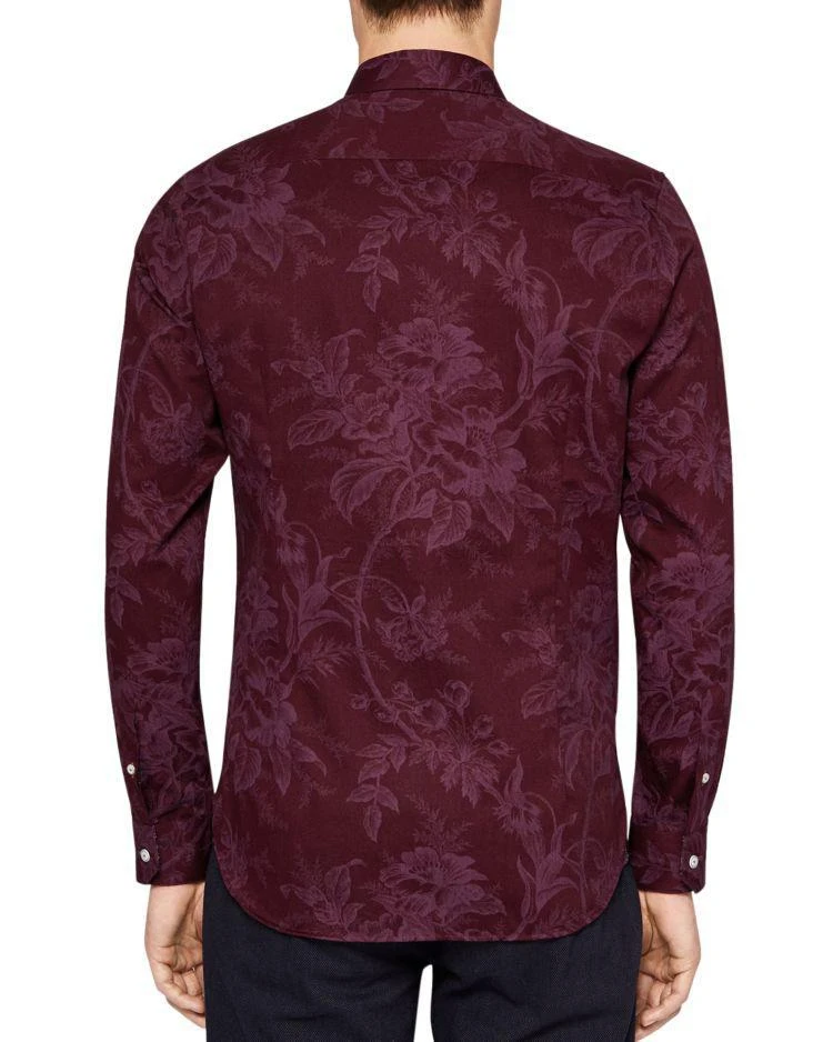 商品Ted Baker London|Tulls Printed Floral Regular Fit Button-Down Shirt,价格¥726,第2张图片详细描述