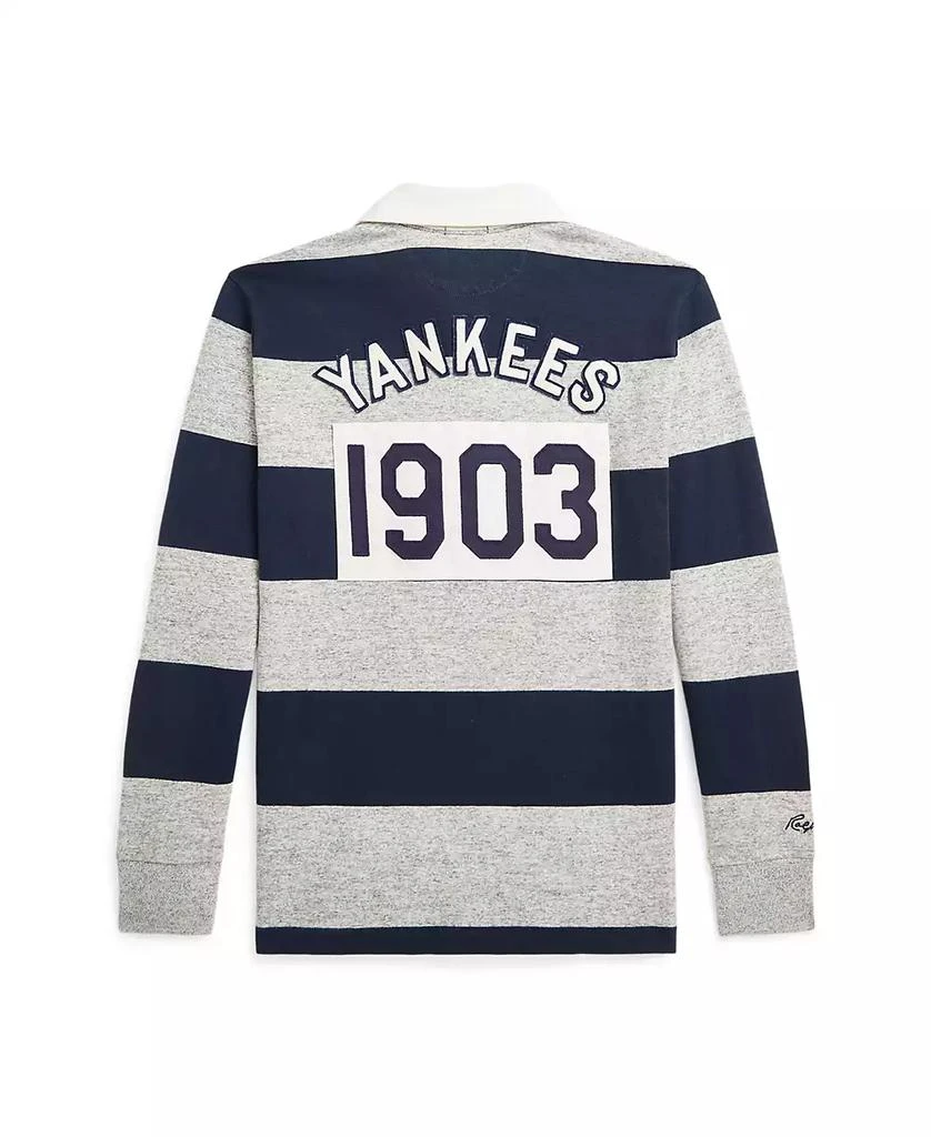 商品Ralph Lauren|Big Boys Yankees Rugby Shirt,价格¥707,第2张图片详细描述