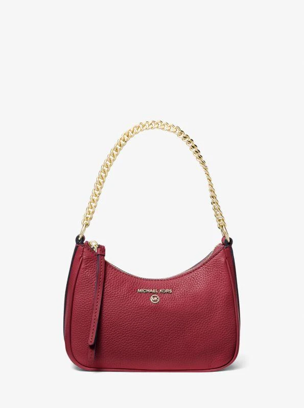 商品Michael Kors|Jet Set Charm Small Pebbled Leather Pochette,价格¥603,第1张图片