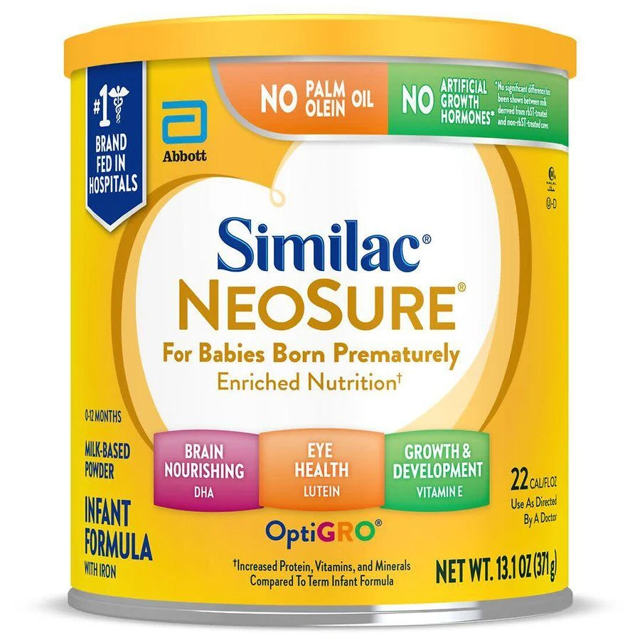 商品Similac|Similac Expert Care NeoSure 早产儿配方奶粉 371g,价格¥269,第1张图片