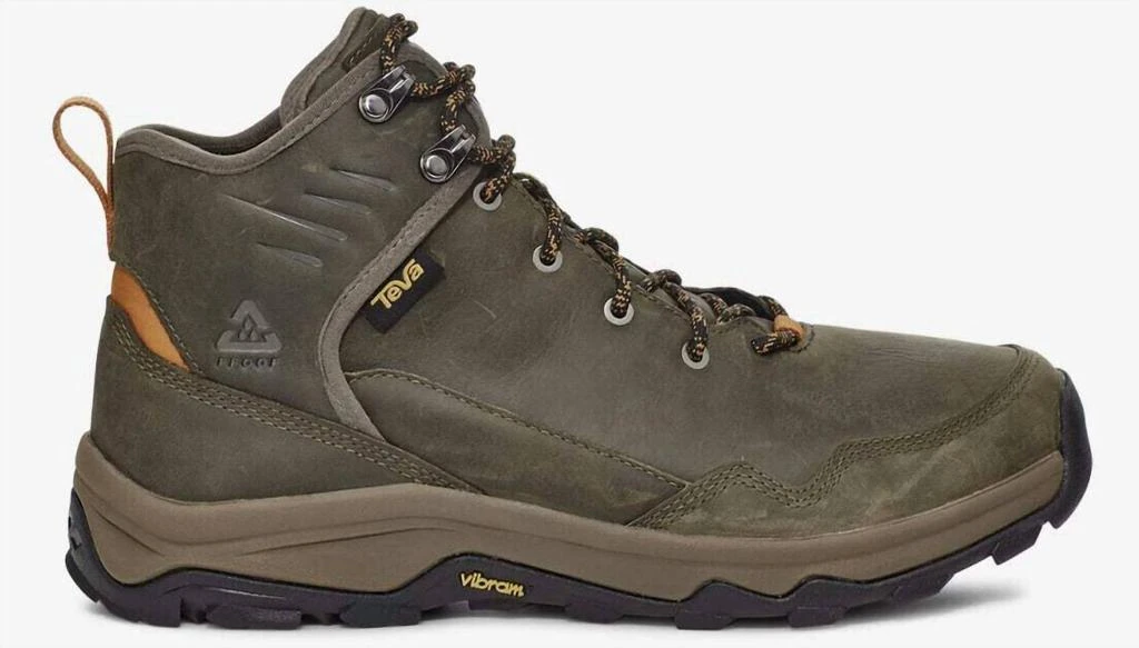 商品Teva|Teva Men's Riva Mid Rp Waterproof Hiking Boots Dark Olive,价格¥837,第1张图片