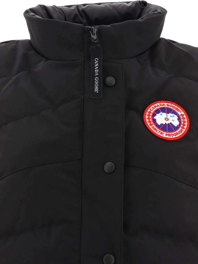 商品Canada Goose|Canada Goose Logo Patch High-Neck Gilet,价格¥3872,第3张图片详细描述
