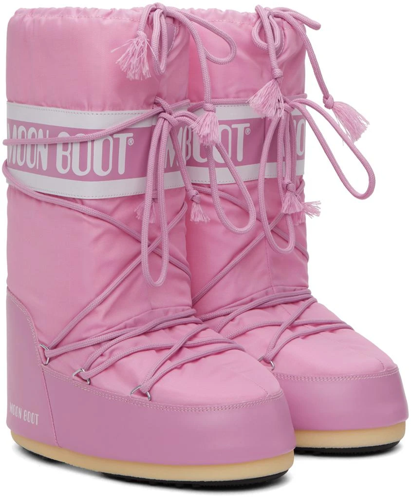 商品Moon Boot|Pink Icon Boots,价格¥1466,第4张图片详细描述