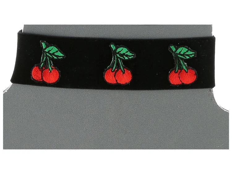 商品Vanessa Mooney|The Cherry Wine Choker Necklace,价格¥289,第2张图片详细描述