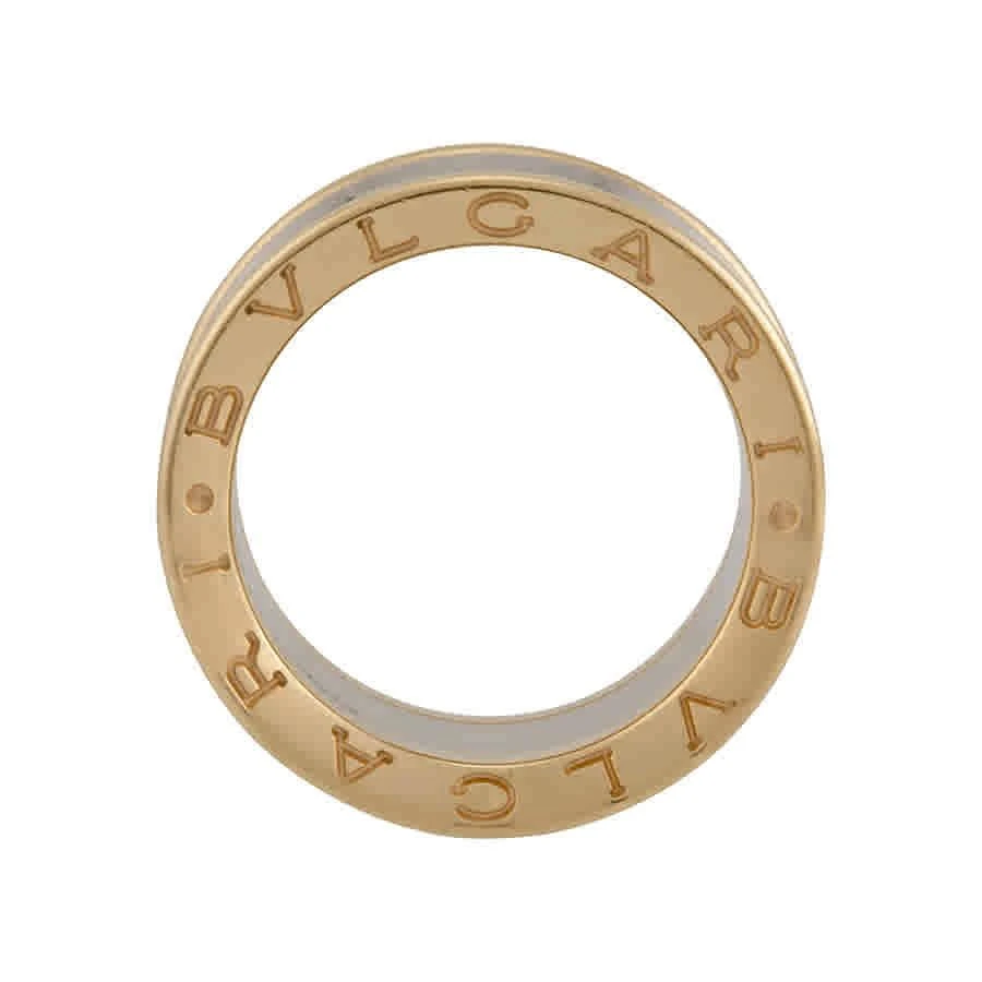 商品BVLGARI|Bvlgari B.zero1 Anish Kapoor Pink Gold and Steel Ring Size 52,价格¥5393,第3张图片详细描述