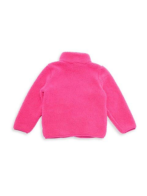 Little Girl's & Girl's Zip-Up Star Fleece商品第3张图片规格展示