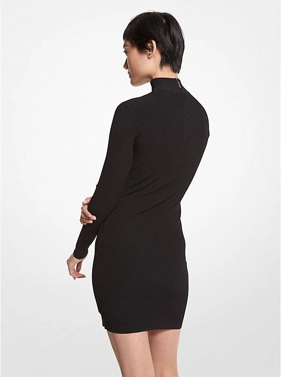 商品Michael Kors|Ribbed Stretch Viscose Cutout Dress,价格¥886,第2张图片详细描述