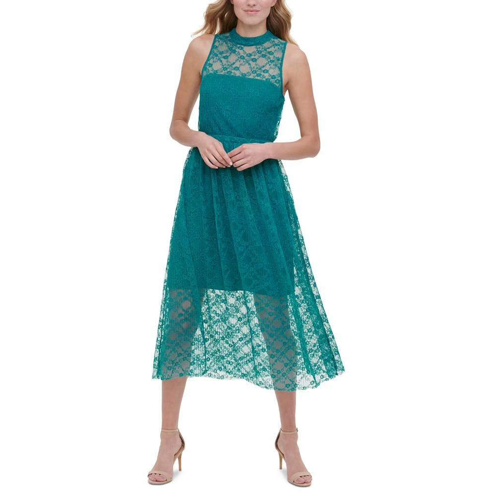 商品Kensie|Sleeveless Lace Midi Dress,价格¥879,第1张图片