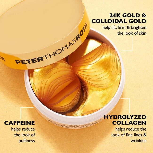 商品Peter Thomas Roth|24K黄金眼膜 60片,价格¥560,第3张图片详细描述