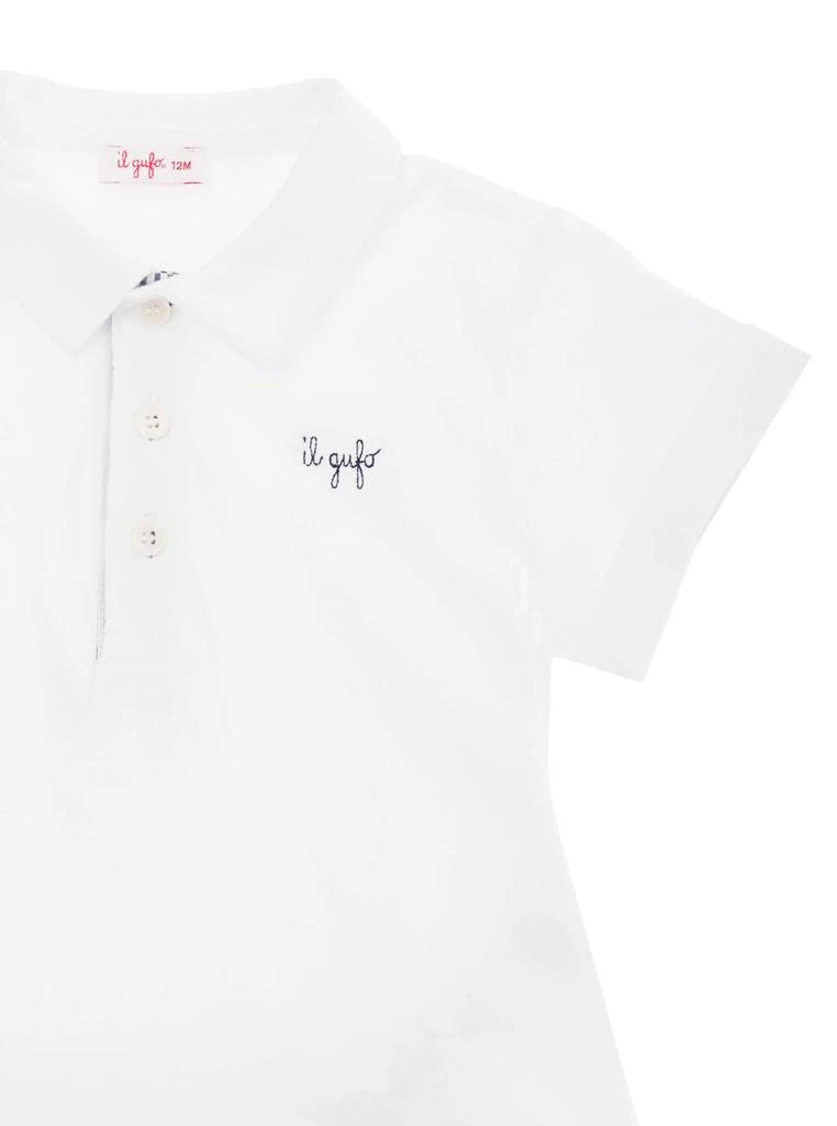 商品IL GUFO|Il Gufo Kids Two Piece Set With Logo Embroidery,价格¥803,第3张图片详细描述