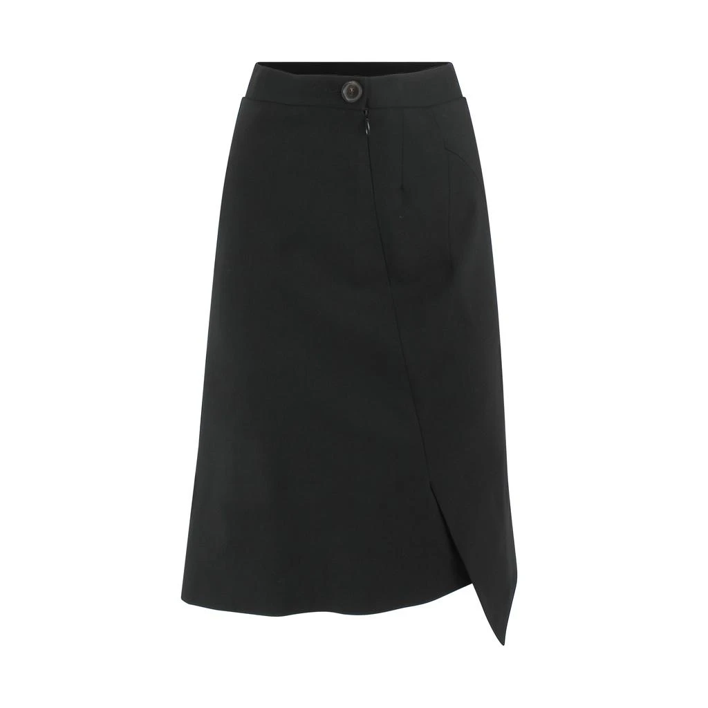 商品Vivienne Westwood|Vivienne Westwood CUT-OUT ASYMMETRIC SKIRT,价格¥2606,第1张图片