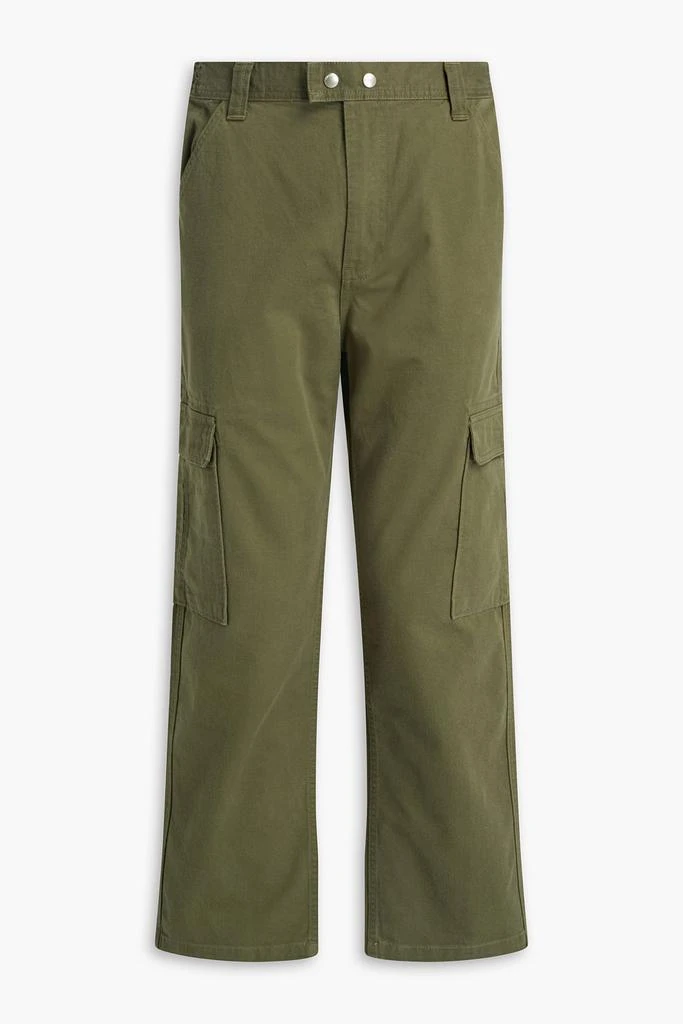 商品FRAME|Cropped cotton-twill cargo pants,价格¥430,第1张图片