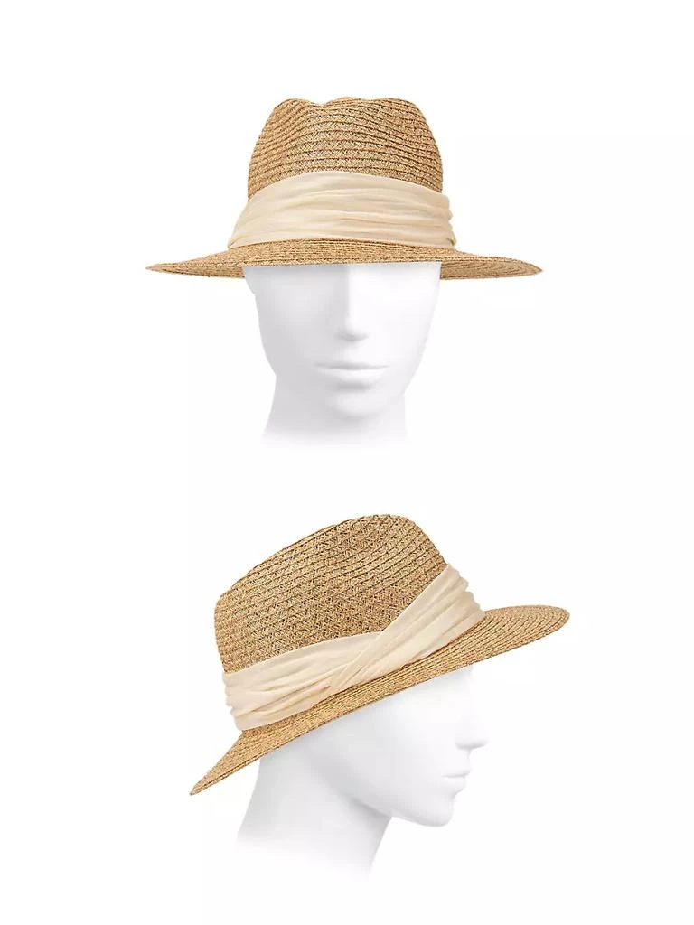 商品Eugenia Kim|Lillian Packable Woven Hat,价格¥2465,第3张图片详细描述