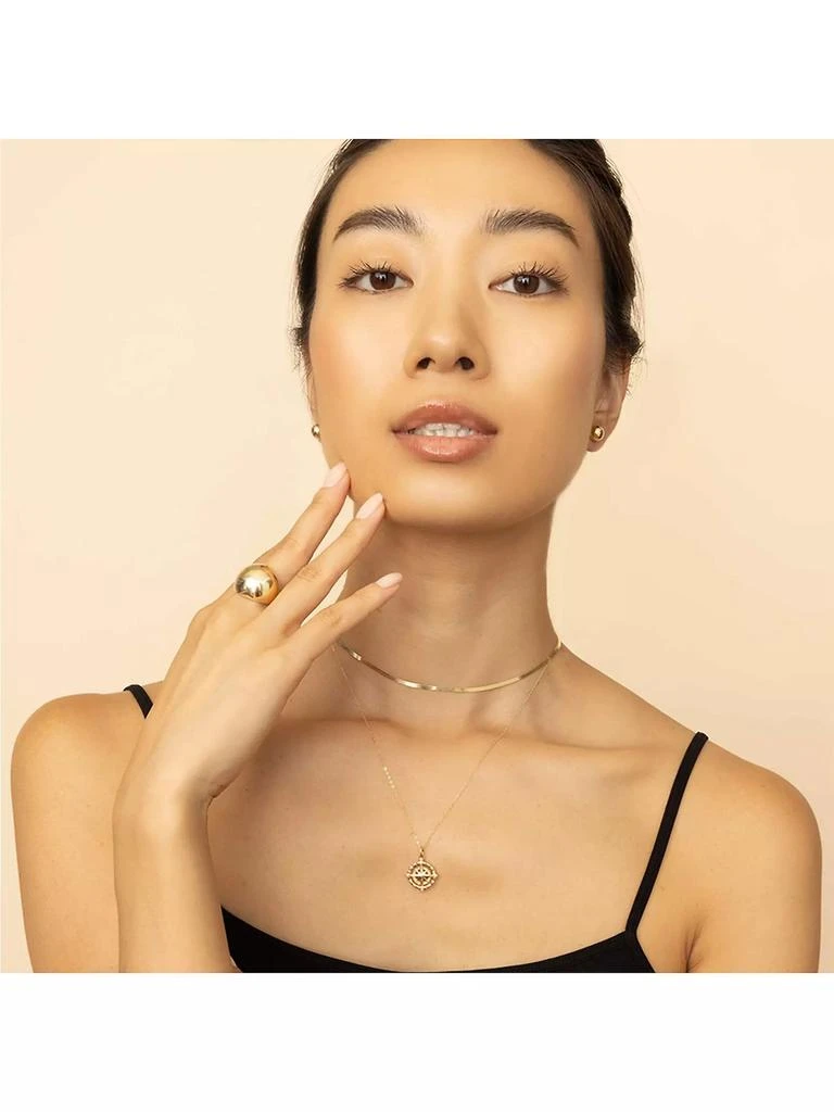 商品Oradina|Compass Pendant Necklace,价格¥3204,第5张图片详细描述