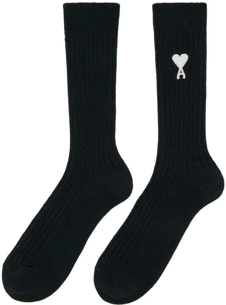 商品AMI|SSENSE Exclusive Three-Pack Multicolor Ami De Cœur Socks,价格¥797,第3张图片详细描述
