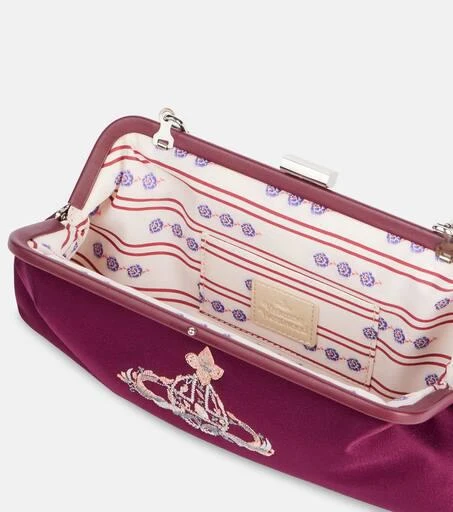 商品Vivienne Westwood|Dorothy embroidered satin clutch,价格¥4470,第3张图片详细描述