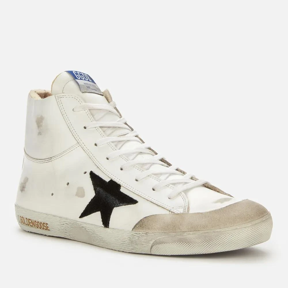 商品Golden Goose|Golden Goose Men's Francy Leather Hi-Top Trainers,价格¥3413,第2张图片详细描述