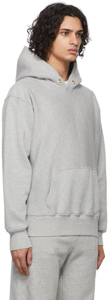商品Les Tien|Grey Cropped Hoodie,价格¥642,第2张图片详细描述
