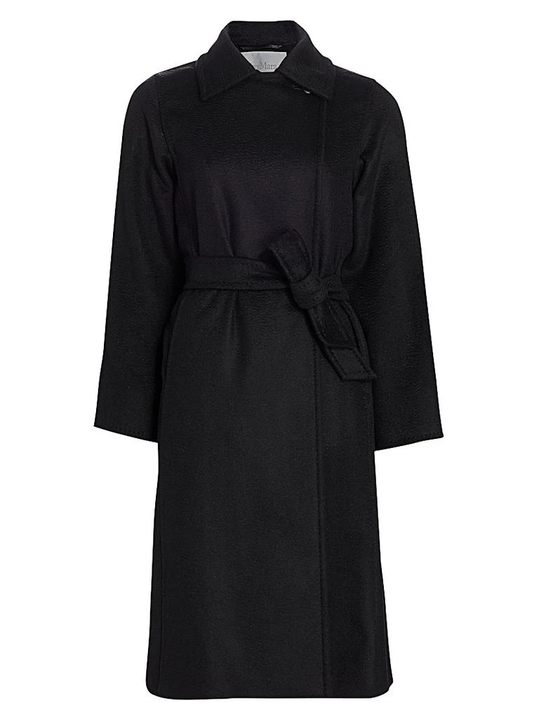商品Max Mara|Manuela Icon Camel Hair Wool Wrap Coat,价格¥28372,第1张图片