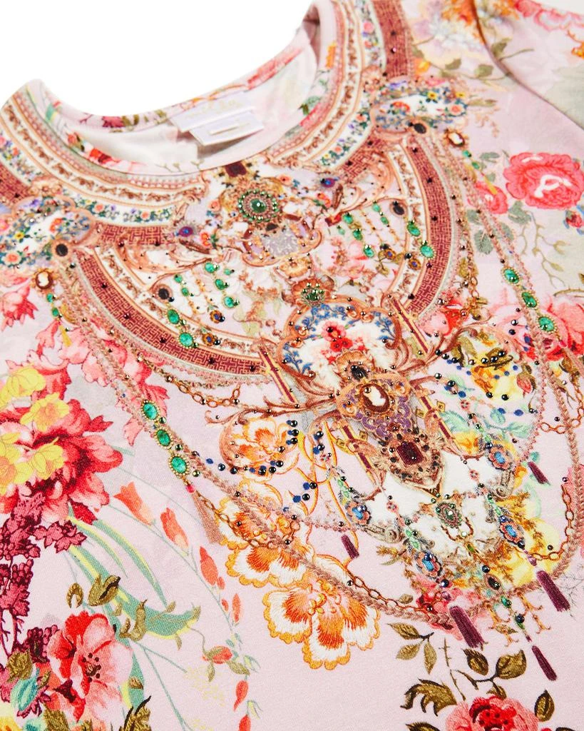 商品Camilla|Girl's Flower Child T-Shirt Dress, Size 12-14,价格¥551,第3张图片详细描述