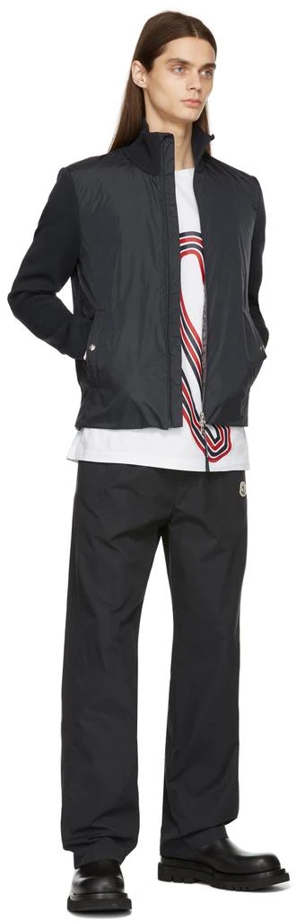 商品Moncler|Navy Technical Yarn Cardigan Jacket,价格¥9003,第4张图片详细描述