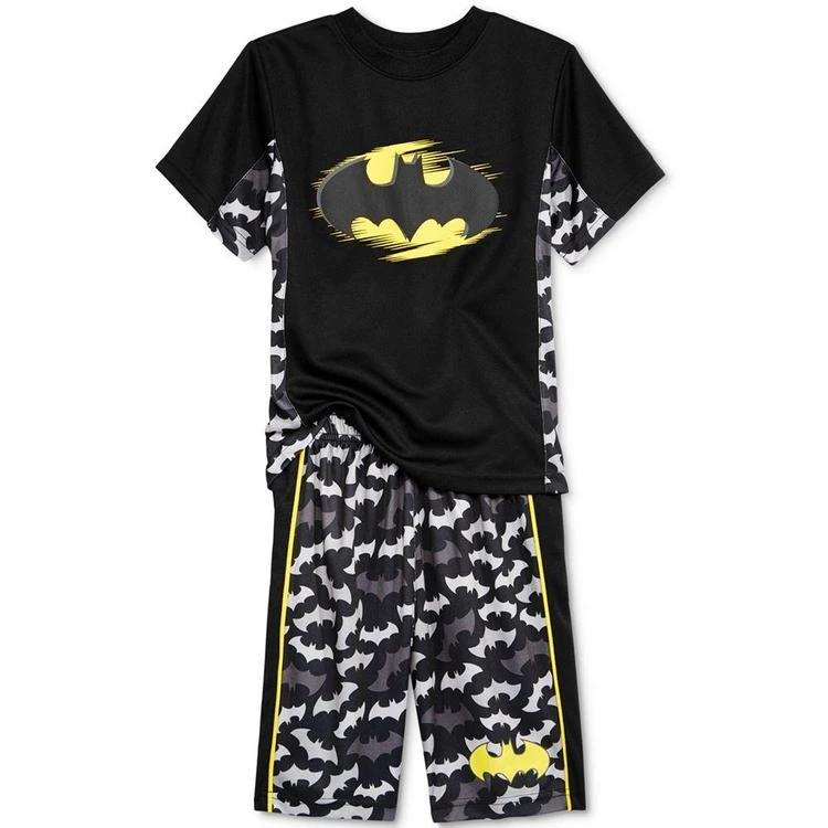 商品DC Comics|2-Pc. Batman Graphic-Print T-Shirt & Shorts Set, Toddler & Little Boys (2T-7),价格¥210,第2张图片详细描述