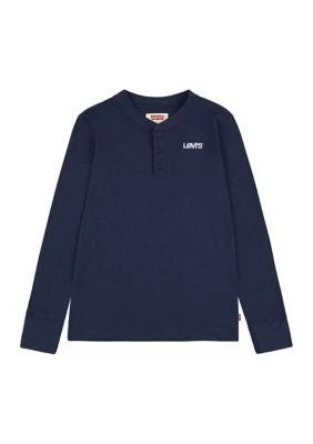 商品Levi's|S Boys 8 20 Slub Henley T Shirt,价格¥116,第1张图片