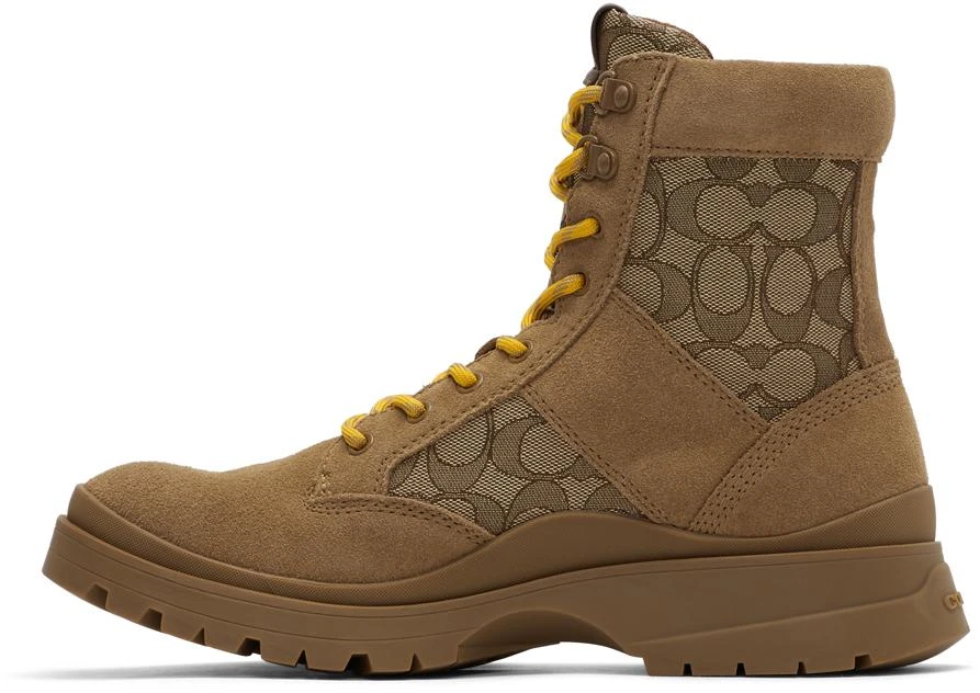 商品Coach|Tan Utility Boots 鞋,价格¥1148,第3张图片详细描述