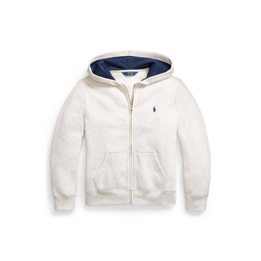 商品Ralph Lauren|Big Boys Cotton Blend Fleece Hoodie,价格¥331,第1张图片