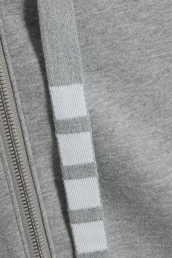 Mélange cotton-jersey hoodie商品第4张图片规格展示