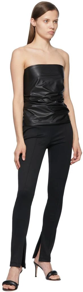 商品Helmut Lang|黑色粘纤紧身裤,价格¥1059,第4张图片详细描述