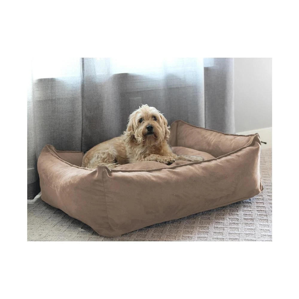 商品BuddyRest|Oasis Plush Pillow Bolstered Large Dog Bed,价格¥819,第2张图片详细描述