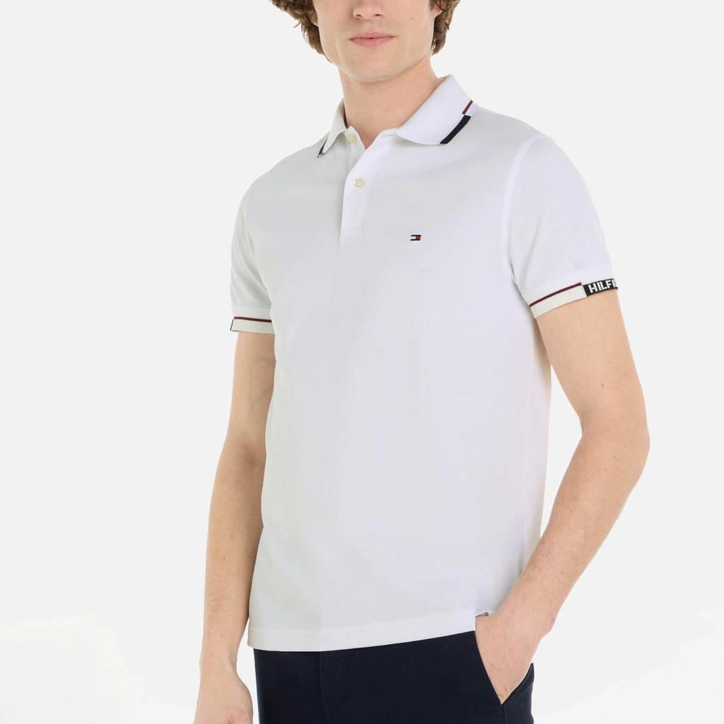 商品Tommy Hilfiger|Tommy Hilfiger Slim Fit Organic Cotton-Blend Polo Shirt,价格¥429,第1张图片