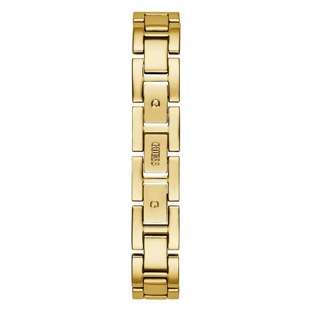 商品GUESS|Women's Glitz Gold-tone Stainless Steel Bracelet Watch 32mm,价格¥789,第3张图片详细描述