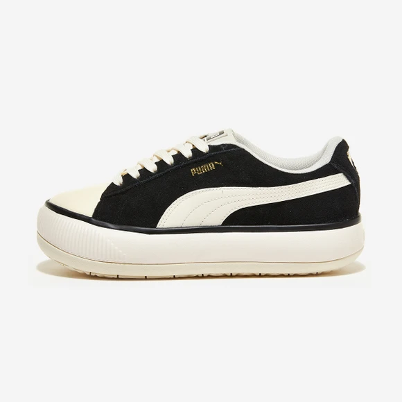 商品Puma|【韩国直邮|包邮包税】彪马Suede Mayu TC  运动鞋 SNEAKERS  PKI38523401 Puma Black-Puma White,价格¥335,第1张图片