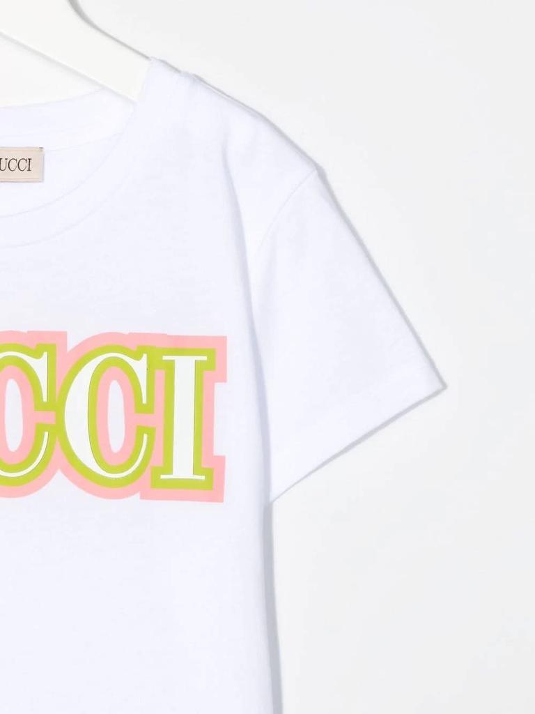 商品EMILIO PUCCI|Emilio Pucci Kids White T,价格¥924,第5张图片详细描述