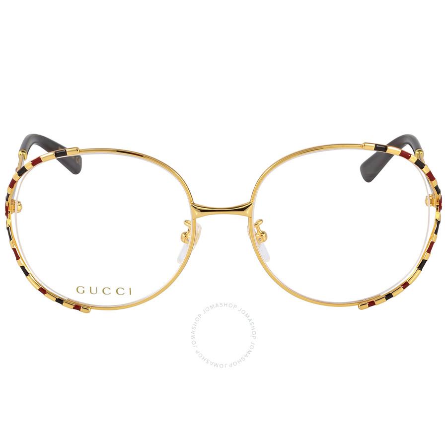 Gucci | Demo Round Ladies Eyeglasses GG0596OA 003 58 810.67元 商品图片