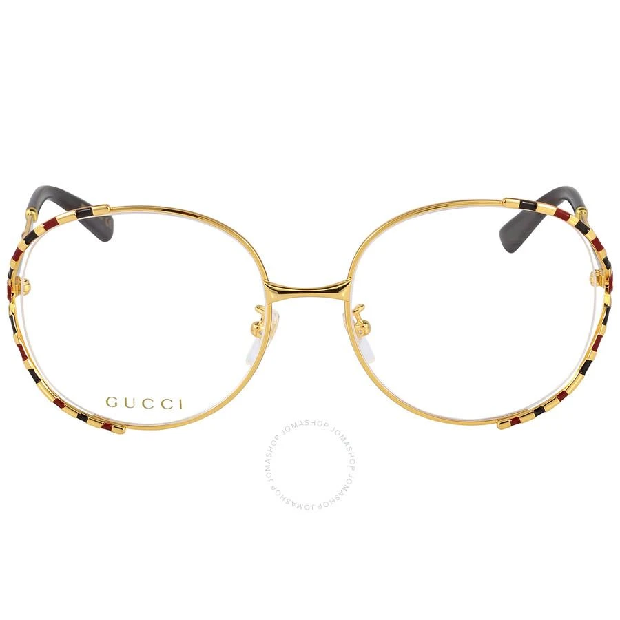 商品Gucci|Demo Round Ladies Eyeglasses GG0596OA 003 58,价格¥879,第1张图片