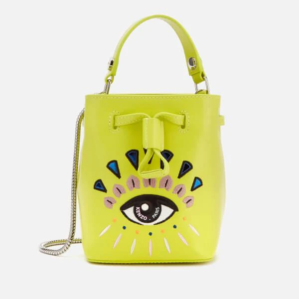 商品Kenzo|KENZO Women's 迷你水桶包- Lemon,价格¥1468,第1张图片