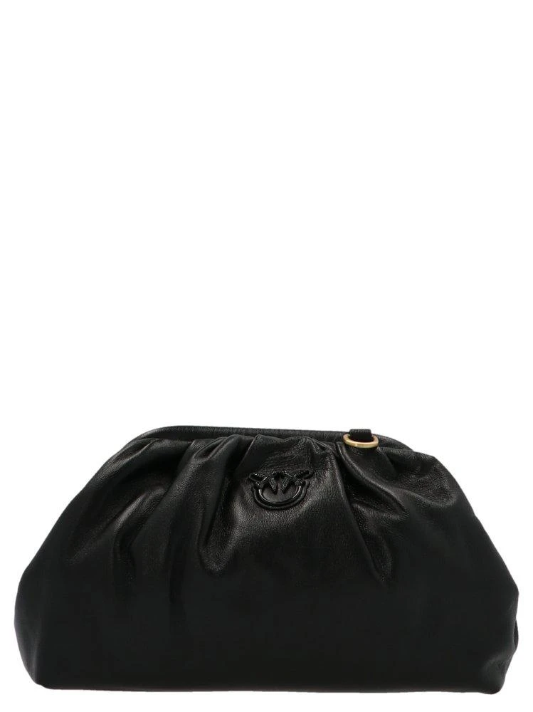 商品PINKO|Pinko Pochette Chain Logo Plaque Mini Clutch Bag,价格¥1644,第1张图片