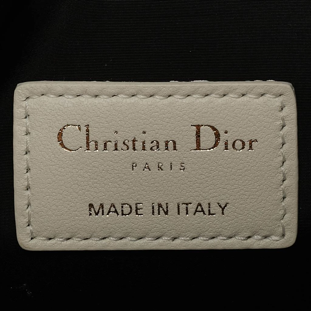 Dior White Fabric Toile de Jouy Medium Travel Nomad Pouch 商品