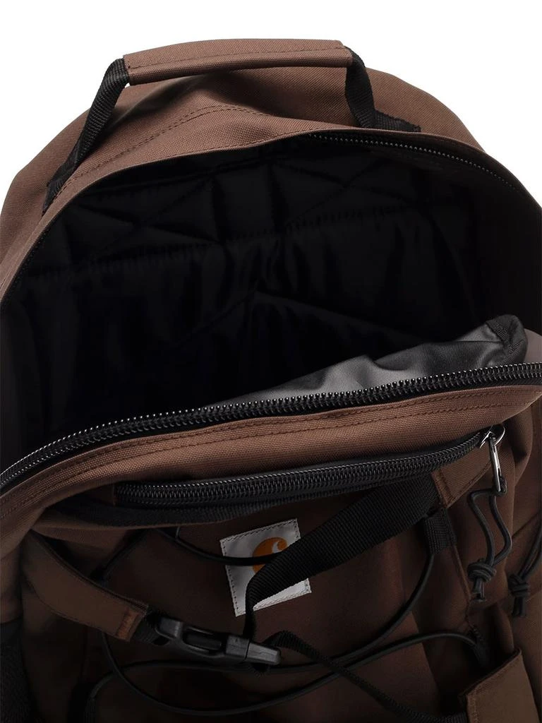 商品Carhartt|Brown Nylon kickflip Backpack,价格¥941,第4张图片详细描述