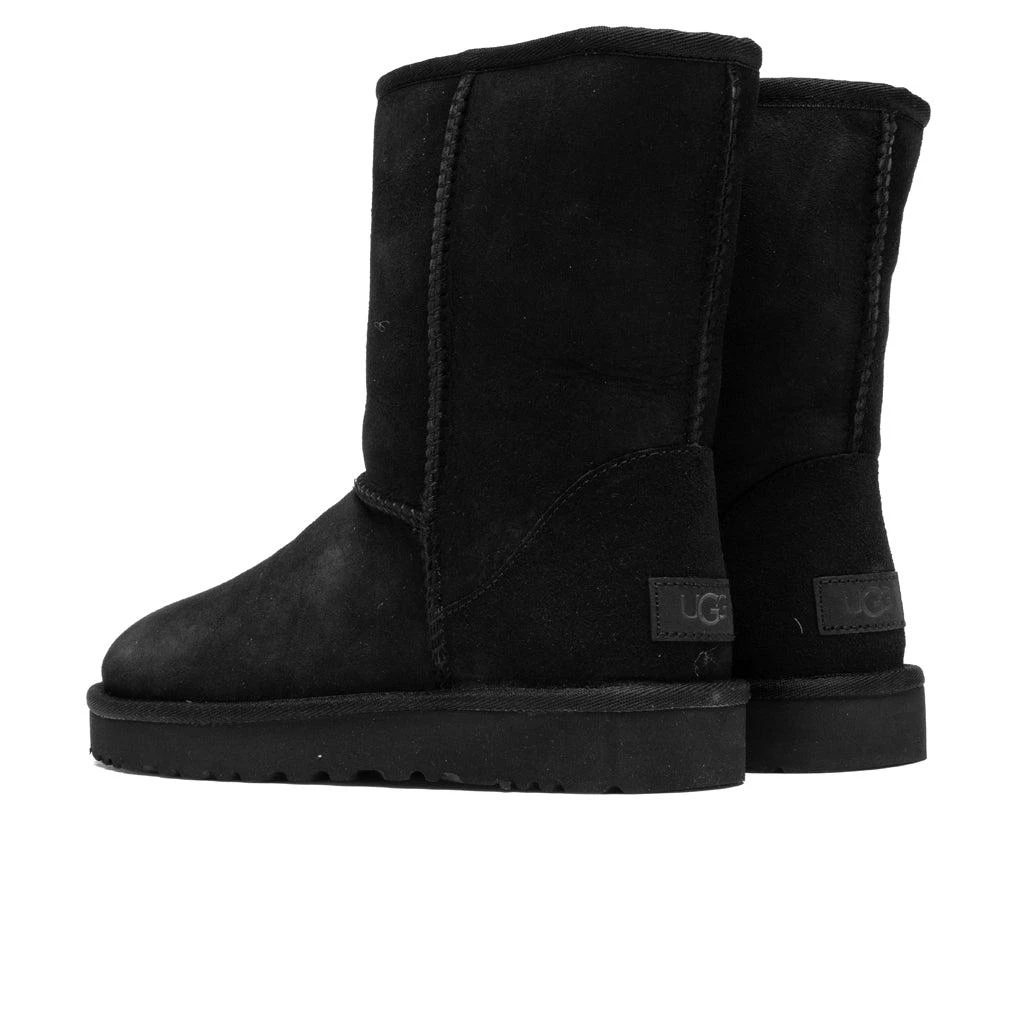 商品UGG|Women's Classic Short II Boot - Black,价格¥1357,第3张图片详细描述