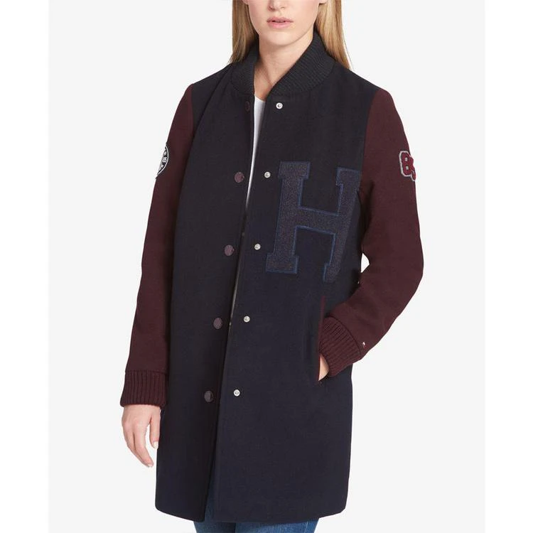 商品Tommy Hilfiger|Logo Varsity Coat,价格¥1191,第4张图片详细描述